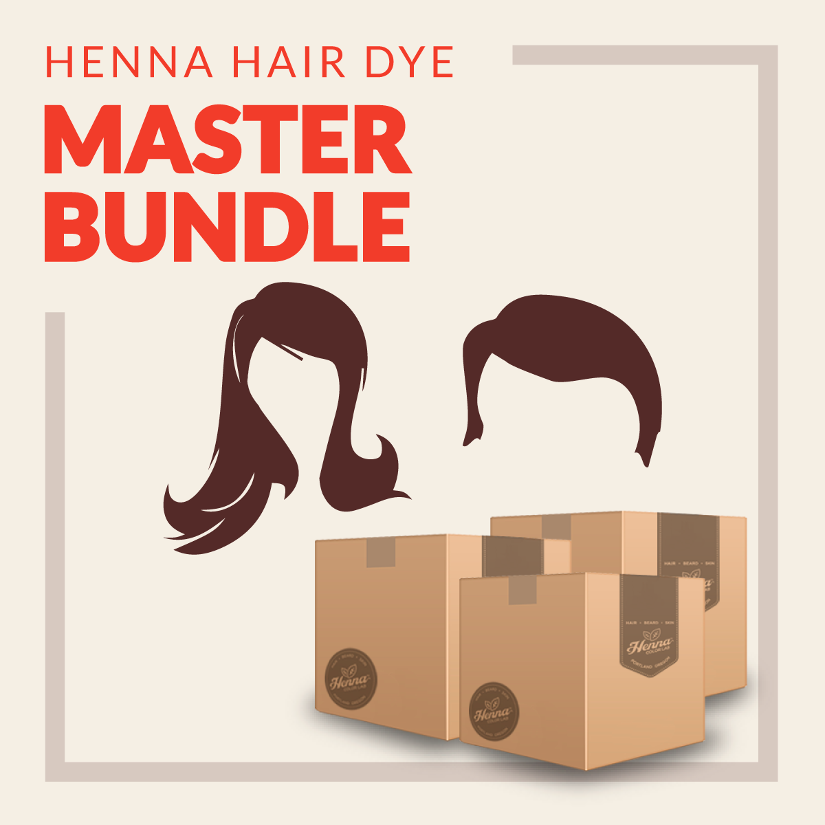 Henna Hair Dye Master Bundle Henna Color Lab® Henna