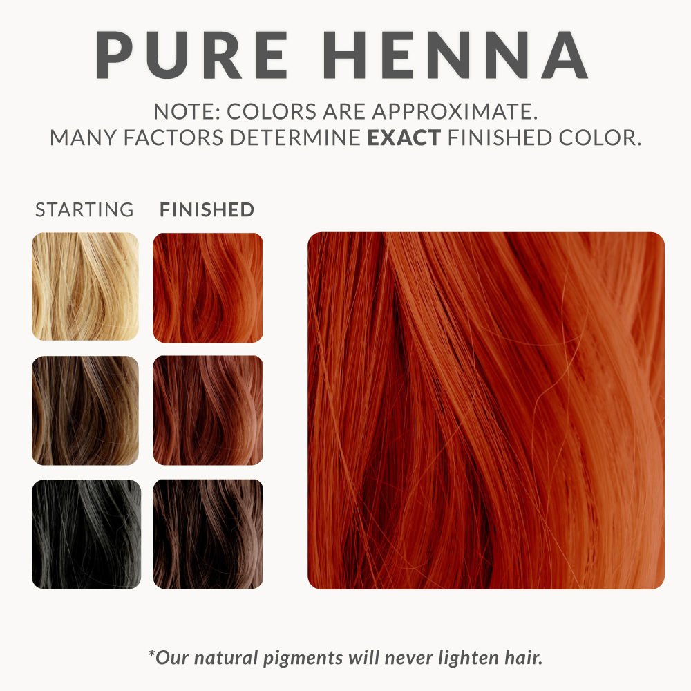 Pure Henna Hair Dye Henna Color Lab® Henna Hair Dye 