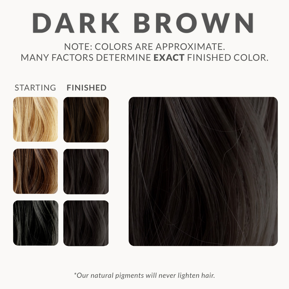 Dark Brown Henna Hair Dye Henna Color Lab Henna Hair Dye