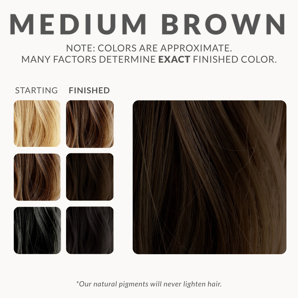 Medium Brown Henna Hair Dye Henna Color Lab Henna Hair Dye