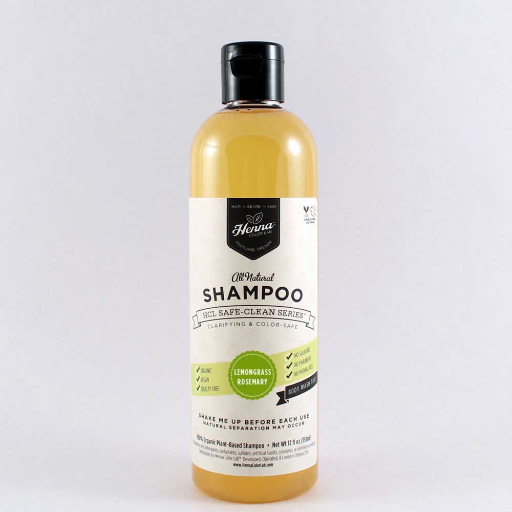 Lemongrass Rosemary Organic Shampoo Henna Color Lab Henna